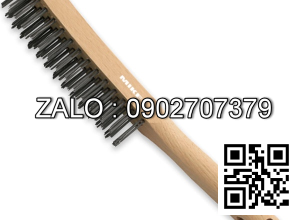 Bàn chải sắt cán gỗ ELORA 250, dài 295mm