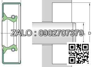 Phốt lò xo 150x200x12 HMSA10 RG