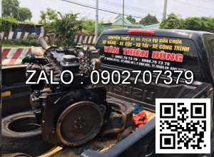 Thay ống nhớt thủy lực từ bơm đến bộ chia