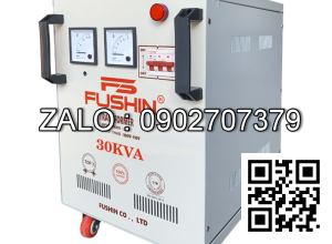 Biến áp tự ngẫu 1P 110V/220V 30KVA-Thông Dụng - Nhản hiệu : Fushin