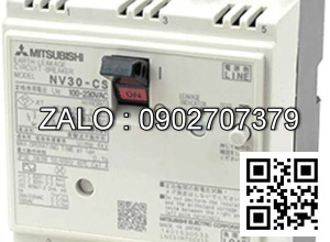 ELCB Mitsubishi NV30-CS 3P 2.5kA 30mA 10A