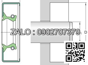 Phốt chắn dầu 70X92X12 HMSA10 RG