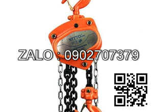 Palang Xích Kéo Tay Nitto 1.5 tấn 3 mét