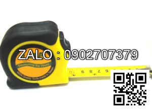 Thước dây Thép VATA 3M vỏ chống trơn nền vàng 18-50103