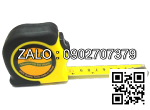 Thước dây Thép VATA 5m vỏ chống trơn nền
vàng 18-50105