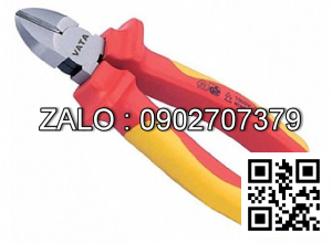 Kìm cắt mỏ chéo cao cấp VDE cách điện 1000V VATA 7