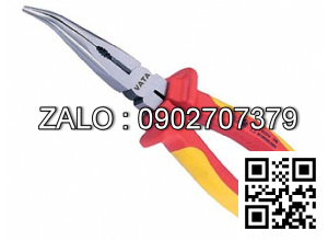 Kìm nhọn mỏ cong cao cấp VDE cách điện
1000V VATA 8