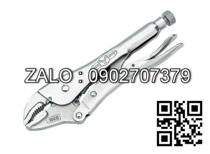 Kìm chết mỏ cong Mạ crom VATA 7