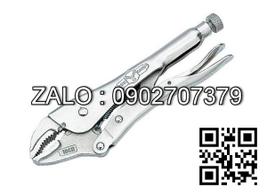 Kìm chết mỏ cong Mạ crom VATA 10