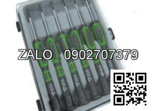 Bộ tuốc nơ vít VATA đồng hồ cán dài 4 cạnh &
sao(torx) 6 chi tiết 92313B01