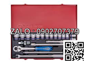 Bộ tuýp mũi lục giác(hex) VATA 16 chi tiết 1/2