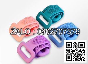 Đai Tắm Chà Lưng Silicon