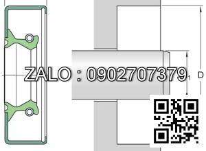 Phốt chắn dầu 42X56X7 HMSA10 RG