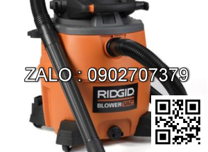 Máy hút bụi công suất lớn tích hợp máy thổi Ridgid WD1680EX