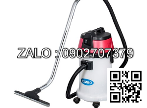 Máy hút bụi khô và ướt 30L thùng nhựa không gỉ KIMBO AS301