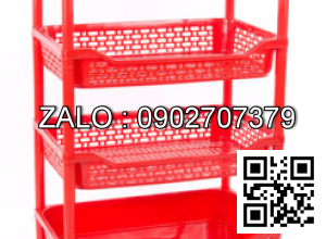 Kệ Chén Lớn Duy Tân 4 Tầng- Kích Thước 63.5 X 40 X 105 Cm