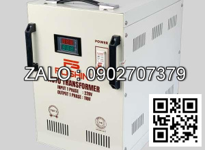 Biến ápt tự ngẫu 3P 380V/220V 80KVA - Dây Đồng - Nhản hiệu : Fushin