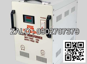 Biến ápt tự ngẫu 3P 380V/220V 60KVA - Thông Dụng - Nhản hiệu : Fushin