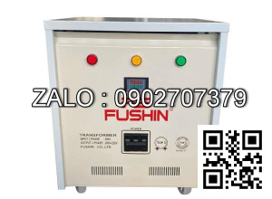 Biến áp cách ly 3P trần 380V/460V-480V 25KVA - Dây Đồng - Nhản hiệu : Fushin