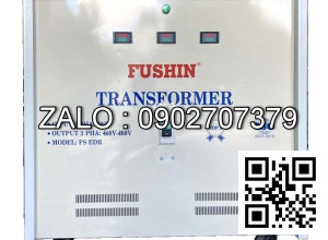 Biến tự ngẫu 3 pha 380V/460V-480V 10KVA - Dây đồng - Nhản hiệu : Fushin