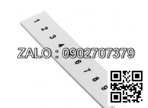 Thanh ghi nhãn đánh số Leipole ZB10-1-10