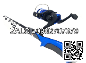 Bộ cần câu cá 1m5 kèm máy câu 2000