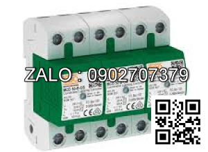 MCD 50-B/3-OS (255V, 3P+OS, limp 50kA, In 50kA, Itotal 150kA) OBO 5096835