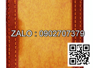 Mặt đeo thẻ giả da dọc