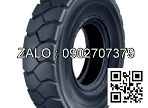 Lốp xe nâng đặc trắng mâm có môi Komachi 28x9-15 RIM Size 7.00-15