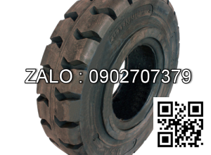 Lốp xe nâng đặc trắng mâm có môi Komachi 18x7-8 RIM Size 4.33-8