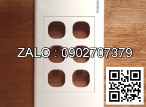 Mặt 6 công tắc Sino