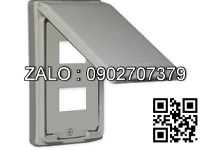 Mặt 2 thiết bị - Có nắp che mưa Panasonic