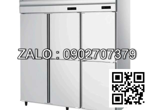 Tủ đông mát 6 cánh inox Sinmag SFCD-6