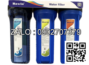 Bộ lọc nước sinh hoạt 3 cấp Hawin