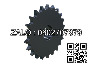 Nhông xích 80A - 18T răng Do=159 Dp=146.27 d=22