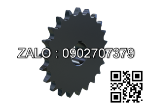 Nhông xích 80A - 24T răng Do=208 Dp=194.6 d=28