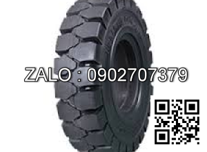 Lốp xe 500 - 8 Non MR-SOLID KOREA ( Lốp đặc Trắng )