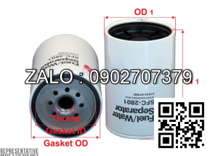 Lọc sfc2801 Sakura ( Lọc dầu )