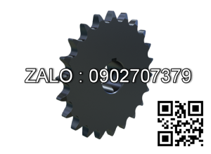 Nhông xích 50A - 24T răng Do=130 Dp=121.62 d=18