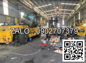 Xe nâng Vân Thiên Hùng sửa chữa xe nâng dầu 3.5 tấn Hangcha