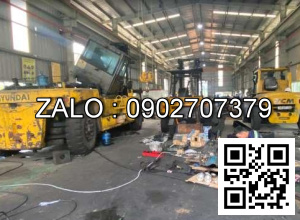 Xe nâng Vân Thiên Hùng sửa chữa xe nâng điện đứng lái 1.5 tấn Hangcha