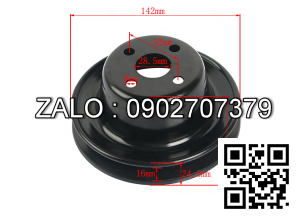 Pulley đầu cốt TOYOTA 1DZ,2Z,3Z 16371-78703-71