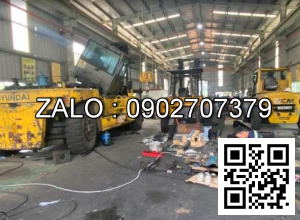 Xe nâng Vân Thiên Hùng sửa chữa xe nâng xăng 4.0 tấn Komatsu