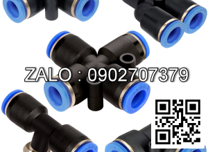 Đầu nối khí nén inox 304, KQB2H10-02S