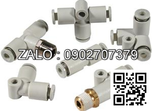 Đầu nối thẳng, ren ngoài, 1 đầu ren 13, 1 đầu ren 10