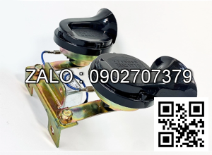 Bộ còi xe hơi tích hợp Rơ le 12V 24V