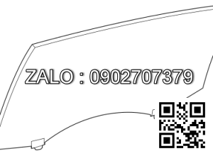 Kính cửa sau LH 68104-48130 ( Lexus RX350 2014 )