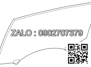 Kính cửa sau RH 68103-60380 ( Prado 2015 )