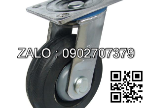 Bánh xe B200 - 2 vòng bi - u đen 88,00 - ti xoay khóa