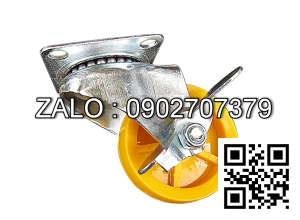 Bánh xe - 2 vòng bi - - ti xoay khóa